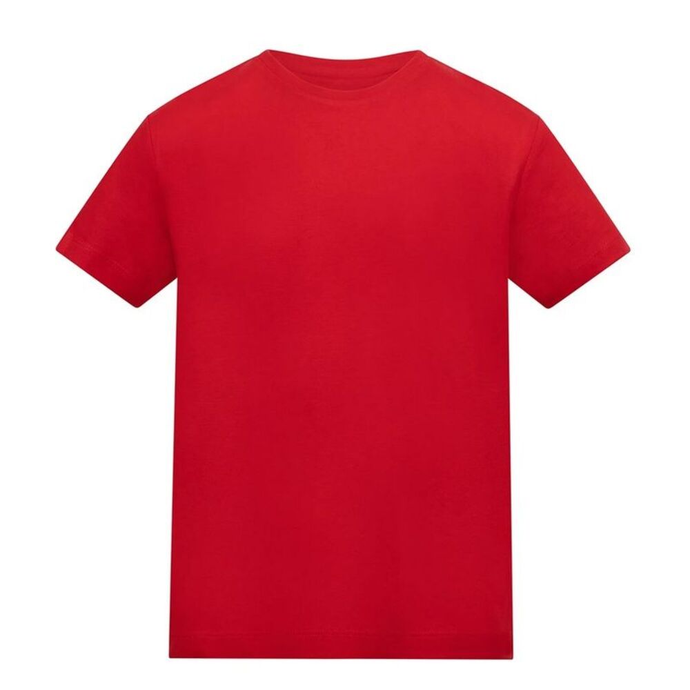 Awdis Childrens/Kids Plain T-Shirt / Fire Red